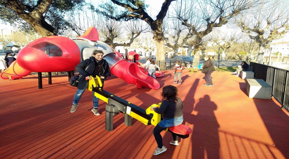 Largo de S. Sebastião tem novo parque infantil e também vai receber aparelhos de manutenção física!