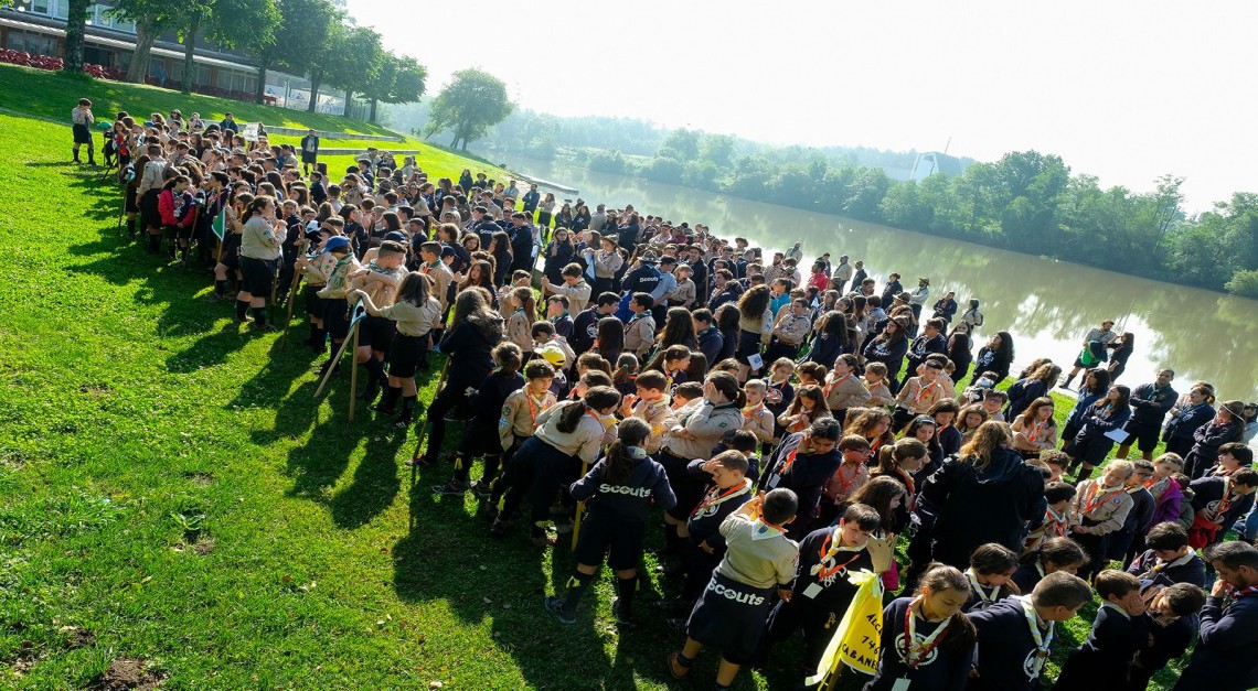 ACANUC. Mais de 500 escuteiros na Vila de Prado para o acampamento do Núcleo de Vila Verde!