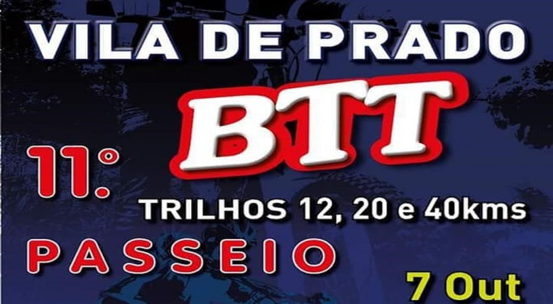 Faça sol ou faça chuva, está aí o 11º passeio BTT da Vila de Prado
