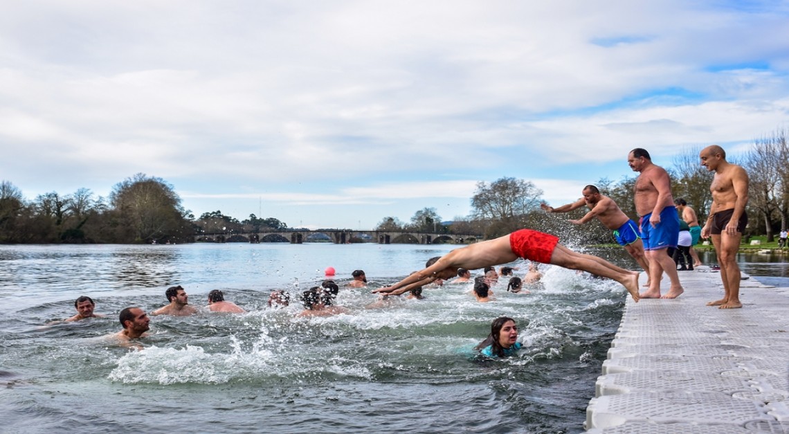 A Vila de Prado dá as boas-vindas a 2019 com um revigorante Mergulho no Cávado