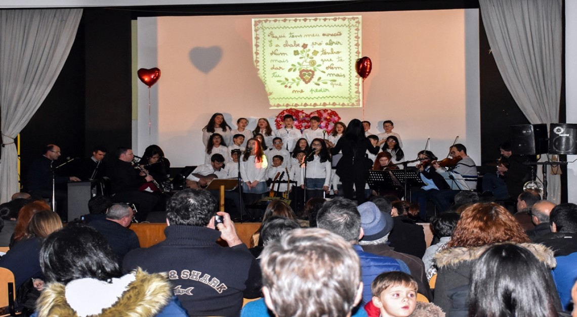 01 de março. Está a chegar o 6º Concerto Namorar Portugal da Escola de música da Vila de Prado