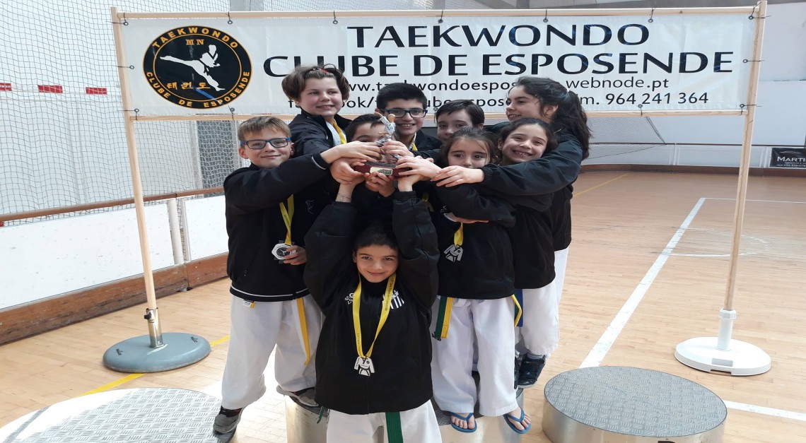 Taekwondo. GD Prado conquistou o bronze na classificação coletiva do Open de Esposende