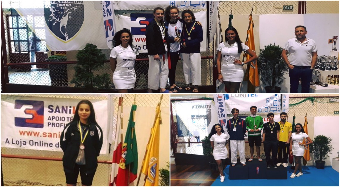 Taekwondo GD Prado conquistou três medalhas no Open Internacional de Canedo!