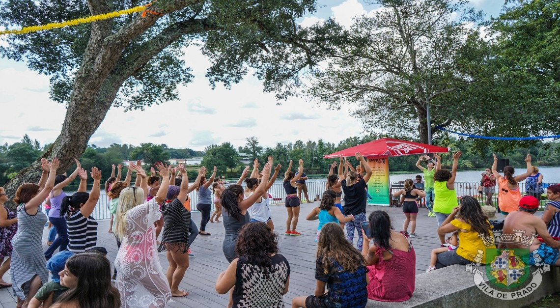 O calor regressou e traz consigo mais um domingo recheado de atividades na Praia Fluvial do Faial