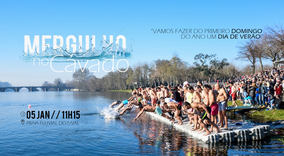 Vila de Prado pronta para receber 2020 com o ‘Mergulho no Cávado – 1º Domingo do Ano’
