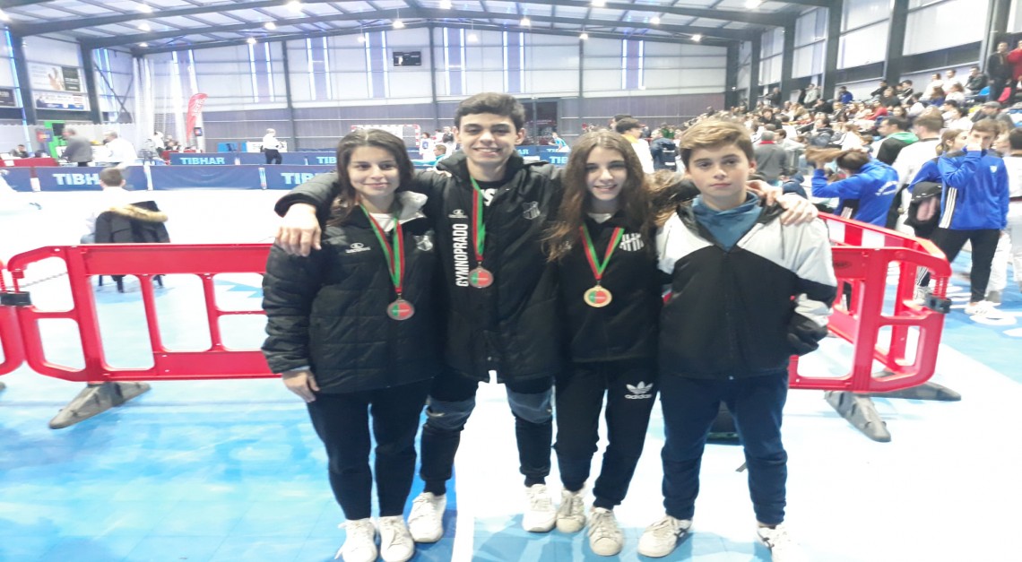 Taekwondo GDPrado subiu três vezes ao pódio nos Campeonatos de Portugal