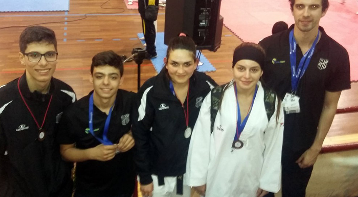Taekwondo GD Prado conquista 3 medalhas no Open de Canedo
