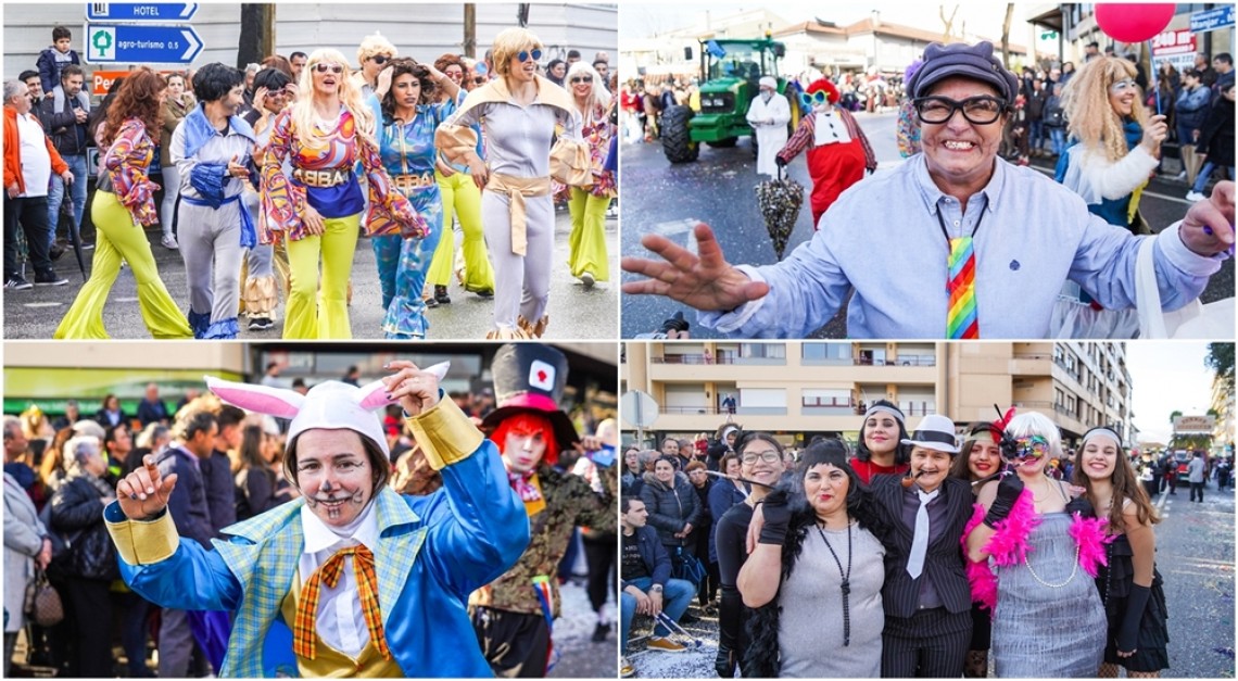 Cor, ritmo e muita animação no desfile de Carnaval da Vila de Prado