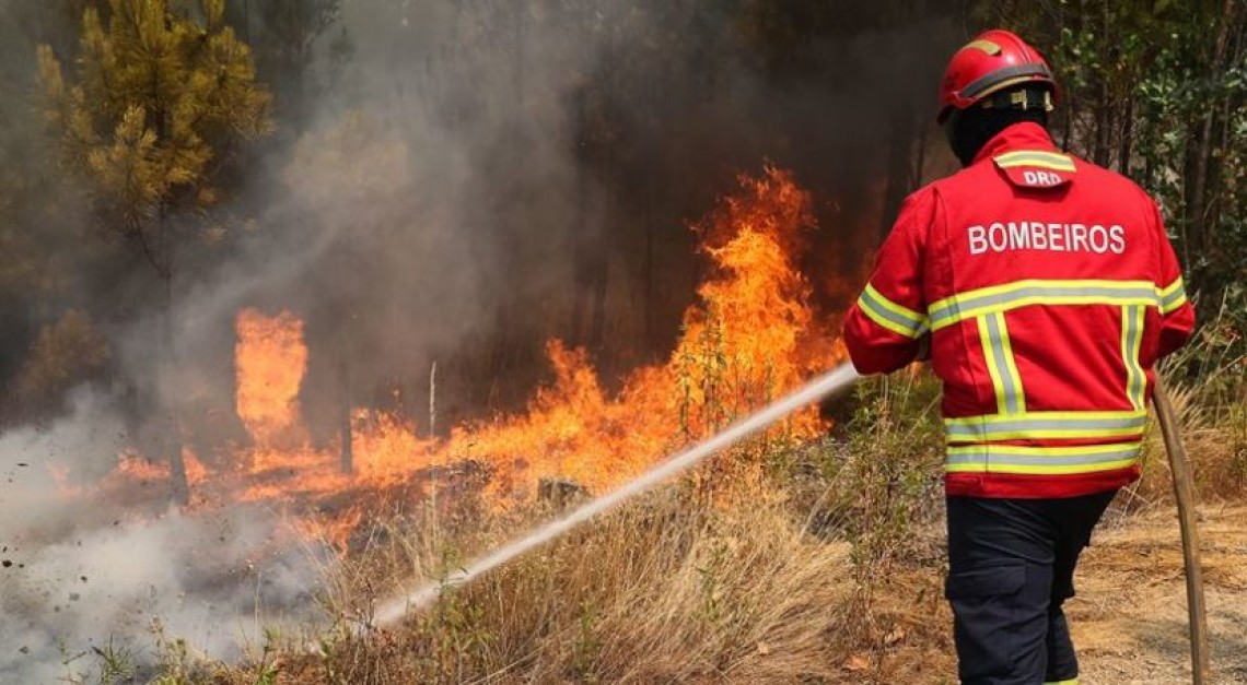 Perigo extremo de incêndio. Distrito de Braga em estado de alerta especial de nível vermelho