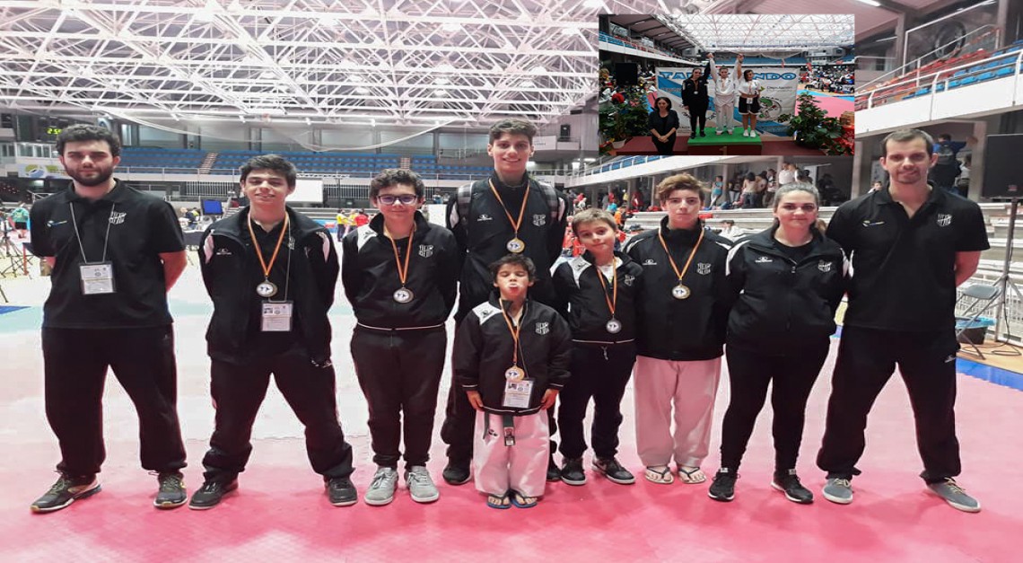 Taekwondo: GD Prado conquista sete medalhas em competição internacional!