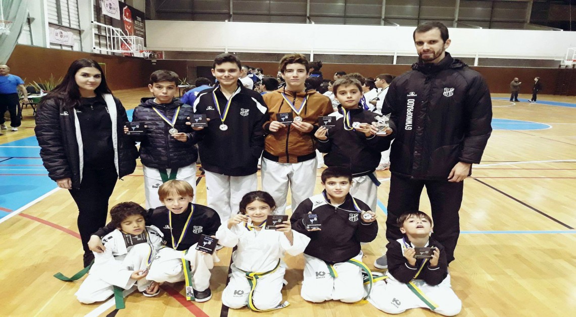 Taekwondo: GD Prado conquistou nove medalhas no Open de Valongo