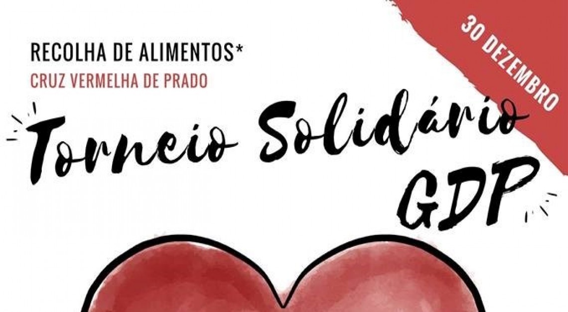 GD Prado organiza torneio solidário a 30 de dezembro!